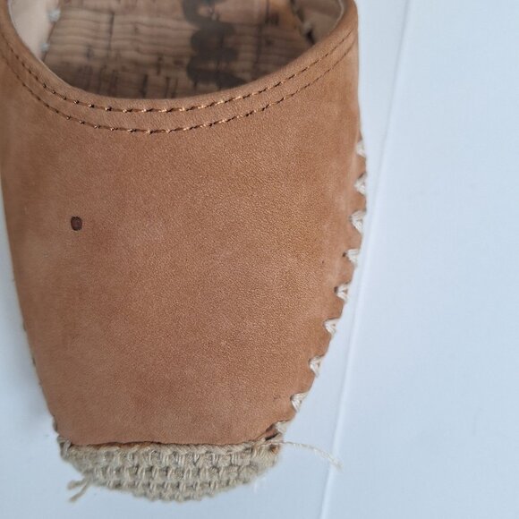 Sam Edelman Patsy suede wedge strap sandals size 8 - Picture 6 of 9